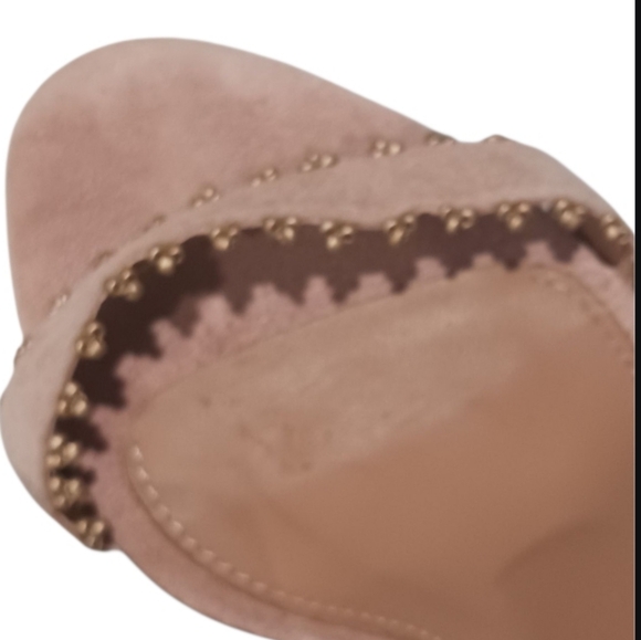 Ulla Johnson Dani Tassel Heels Rose Suede - Picture 16 of 16